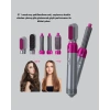 Mey İthalat® 5’i 1 Arada Saç Şekillendirici Set Kuaför Düzeyinde Performans ve Ergonomik Tasarım