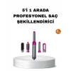 Mey İthalat® 5’i 1 Arada Saç Şekillendirme Seti Negatif İyon Teknolojili ve Hızlı Kurutmalı