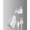 Mey İthalat® 67W Süper Hızlı Şarj Adaptörü ve Kablo Seti – Güvenli, Kompakt ve Ergonomik Tasarım