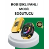 Mey İthalat® 7 Kanatlı Vortex Fanlı Akıllı Telefon Soğutma Aparatı