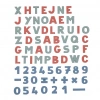 Mey İthalat® 72 Magnetic Letters & Numbers