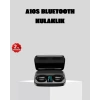 Mey İthalat® A10s Kablosuz Bluetooth Kulaklık – 1800mAh Powerbank, Otomatik Eşleşme, iOS/Android Uyumlu