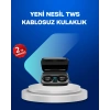 Mey İthalat® A10s TWS Bluetooth 5.0 Kablosuz Kulaklık 1800 mAh Şarj Kutulu