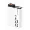 Mey İthalat®  A40Q 10.000 mAh PD 20W Mini Powerbank - Siyah-Beyaz