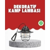 Mey İthalat® Açık Hava Etkinlikleri İçin Çam Kozalağı Gece Işığı