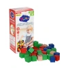 Mey İthalat® Ahşap 100 Parça Sihirli Küpler