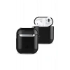 Mey İthalat®   Airpods 2 (2.nesil) 3in1 Kılıf - Siyah