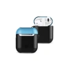 Mey İthalat®   Airpods 2 (2.nesil) 3in1 Kılıf - Siyah-Mavi