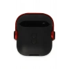 Mey İthalat®   Airpods 2 (2.nesil) Cool Kılıf - Siyah-Kırmızı