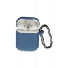 Mey İthalat®   Airpods 2 (2.nesil) Hang Kılıf - Lacivert