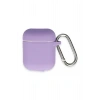 Mey İthalat®   Airpods 2 (2.nesil) Hang Kılıf - Lila