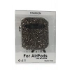 Mey İthalat®   Airpods 2 (2.nesil) Mira Taşlı Kılıf - Siyah