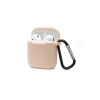 Mey İthalat®   Airpods 2 (2.nesil) Sert Silikon Kılıf - Bej