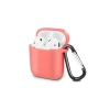 Mey İthalat®   Airpods 2 (2.nesil) Sert Silikon Kılıf - Fuşya