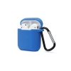 Mey İthalat®   Airpods 2 (2.nesil) Sert Silikon Kılıf - Mavi