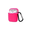 Mey İthalat®   Airpods 2 (2.nesil) Sert Silikon Kılıf - Pembe