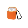 Mey İthalat®   Airpods 2 (2.nesil) Sert Silikon Kılıf - Turuncu