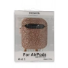 Mey İthalat®   Airpods 2 (2.nesil) Spell Simli Kılıf - Rose Gold