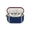 Mey İthalat®   Airpods 3 (3.nesil) 3in1 Kılıf - Lacivert-Kırmızı