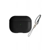 Mey İthalat®   Airpods 3 (3.nesil) 405 Deri Kılıf - Siyah