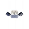 Mey İthalat®   Airpods 3 (3.nesil) Basmalı Kılıf - Mavi-Lacivert