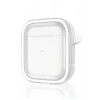 Mey İthalat®   Airpods 4 (4.nesil) Shiny Şeffaf Kılıf - Beyaz