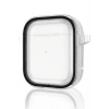 Mey İthalat®   Airpods 4 (4.nesil) Shiny Şeffaf Kılıf - Siyah