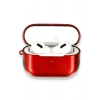 Mey İthalat®   Airpods Pro (1.nesil) 3in1 Kılıf - Kırmızı