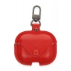 Mey İthalat®   Airpods Pro 2 (2.nesil) Çanta Deri Kılıf - Kırmızı