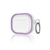 Mey İthalat®   Airpods Pro 2 (2.nesil) Shiny Şeffaf Kılıf - Mor