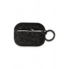 Mey İthalat®   Airpods Pro 2 (2.nesil) Spell Simli Kılıf - Siyah