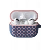 Mey İthalat®   Airpods Pro 2 (2.nesil) Spor Delikli Kılıf - Mavi-Pembe