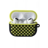 Mey İthalat®   Airpods Pro 2 (2.nesil) Spor Delikli Kılıf - Siyah-Sarı