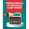 Mey İthalat® Alev Efektli Güneş Enerjili Lamba – Su Geçirmez