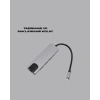 Mey İthalat® Alüminyum Gövdeli Type‑C HDMI & Ethernet Adaptör – Tak & Çalıştır