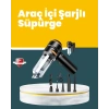 Mey İthalat® Araç İçi Derinlemesine Temizlik İçin Kompakt ve Ergonomik El Süpürgesi
