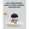 Mey İthalat® Aromaterapili USB Hava Nemlendirici – Projeksiyon Işıklı, Sessiz ve Şık Tasarım