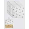 Mey İthalat®   Bear 20x20 10Lu Penye Mendil 90162 Ekru
