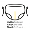 Mey İthalat®   Bio Natural Bebek Bezi Fırsat Paketi 3 Beden 4-10 Kg 42 Adet