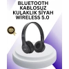 Mey İthalat® Bluetooth 5.0 Kablosuz Kulak Üstü Kulaklık | Stereo Ses ve Katlanabilir Tasarım