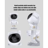 Mey İthalat® Bluetooth Müzikli Astronot Projeksiyon Lambası Yıldız ve Ay Efektli