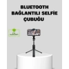 Mey İthalat® Bluetooth Selfie Çubuğu – 360° Dönebilen Başlık, Kablosuz Bağlantı
