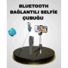 Mey İthalat® Bluetooth Selfie Çubuğu – Kablosuz, Hafif ve Yüksek Çözünürlüklü Çekim İçin