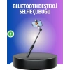 Mey İthalat® Bluetooth Selfie Çubuğu – Uzaktan Kumandalı