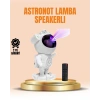Mey İthalat® Bluetooth ve Dahili Ses Özellikli Astronot Projeksiyon Lambası