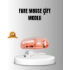 Mey İthalat® Çift Modlu Kablosuz Bluetooth 5.0 + 2.4GHz Mouse – 3 Cihaz Bağlantılı, Hızlı Geçiş Düğmeli