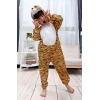 Mey İthalat® Çocuk Kaplan Kostumu - Aslan Kostümü 4-5 Yaş 100 cm