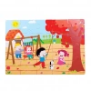 Mey İthalat® CS-1277 SONBAHAR  AHŞAP YER PUZZLE