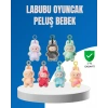 Mey İthalat® Dekoratif Labubu Karakter Figürü – Kaliteli Peluş Malzeme