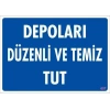 Mey İthalat® Depolama Uyarı Levhası 25x35 KOD:607